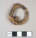 Ferrous metal, bottle seal fragments