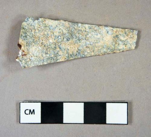 Lead sheet fragment, possible flashing