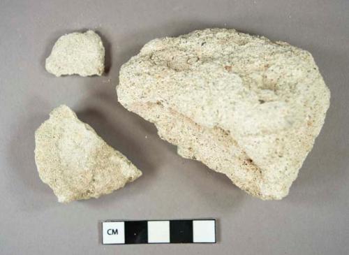 Mortar fragments