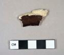 Ceramic, earthenware, albany slip body sherd