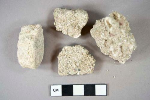 Mortar fragments