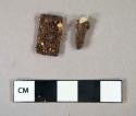 Ferrous metal, sheet fragments