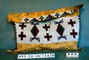 Beaded hide pouch ("possible bag")