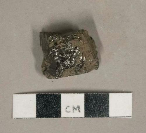 Unburned coal fragment