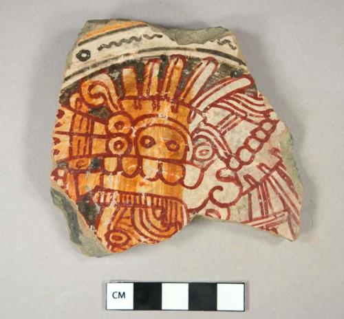 Fragments, ornamented pottery