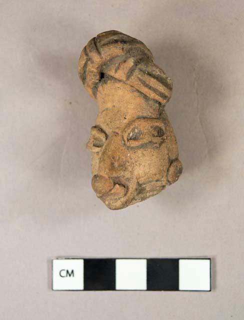 Head of figurine