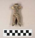 Pottery figurine body- both legs, no head