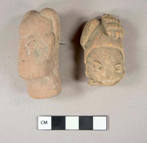 Head of terracotta figure