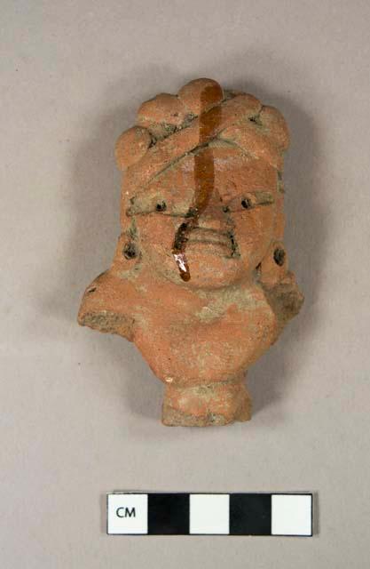 Head and body of figurine