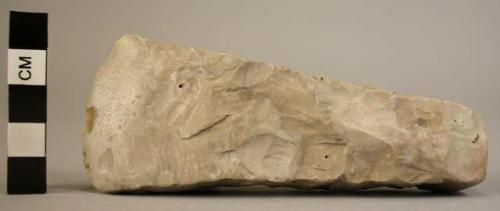 Polished flint wedge