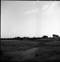 Skerms in a werft, distant view