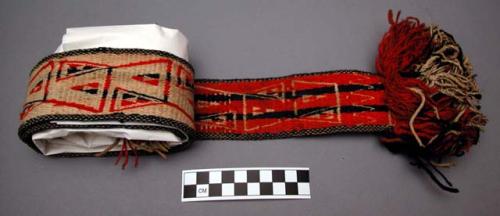 Woven sash