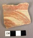 Rim potsherd