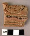 Sherd of Deep grooved ware