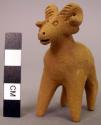 Terra cotta creche figurine, sheep.  One of group (27404a-m)