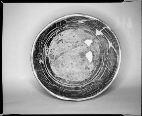 Photograph and negative of painted ceramics from the Jeddito Expedition, page 5