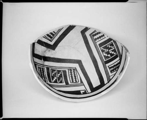 Photograph and negative of painted ceramics from the Jeddito Expedition, page 7