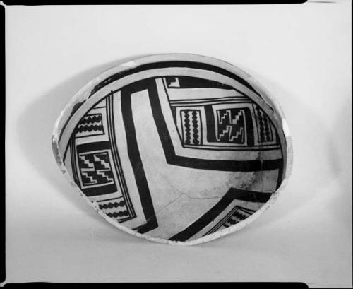 Photograph and negative of painted ceramics from the Jeddito Expedition, page 8