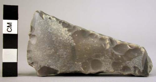 Polished flint axe ("wedge")