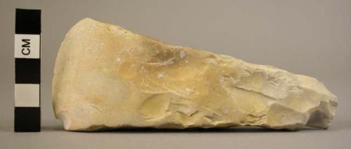 Polished flint axe