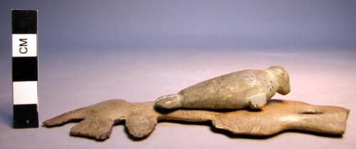 Stone carving - seal on drift ice