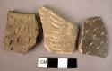 3 "Impressed Ware" sherds