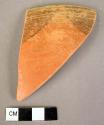 Fine orange rim fragment