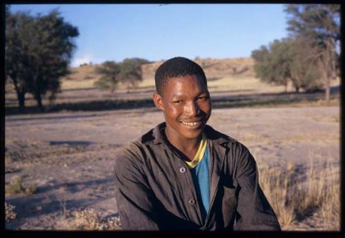 Paul Heikos, an expedition member, portrait