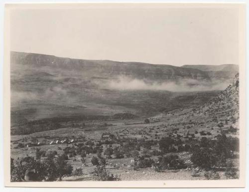 Landscape; Zarzi cave