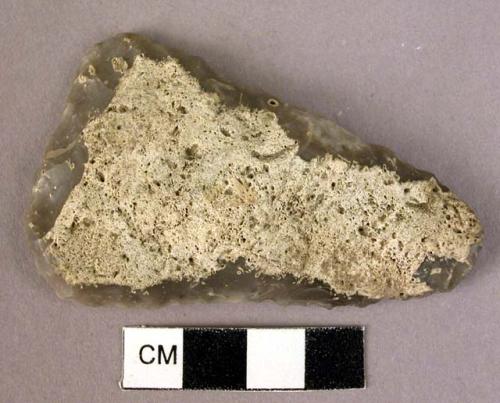 Flint flakes probably used as implements