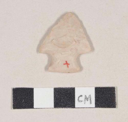 Chipped stone, projectile point, corner-notched