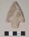 Chipped stone, projectile point, corner-notched