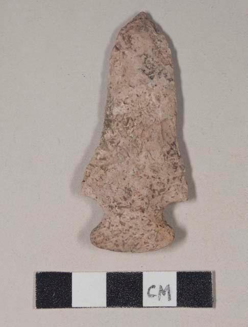 Chipped stone, projectile point, side-notched