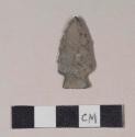 Chipped stone, projectile point, side-notched