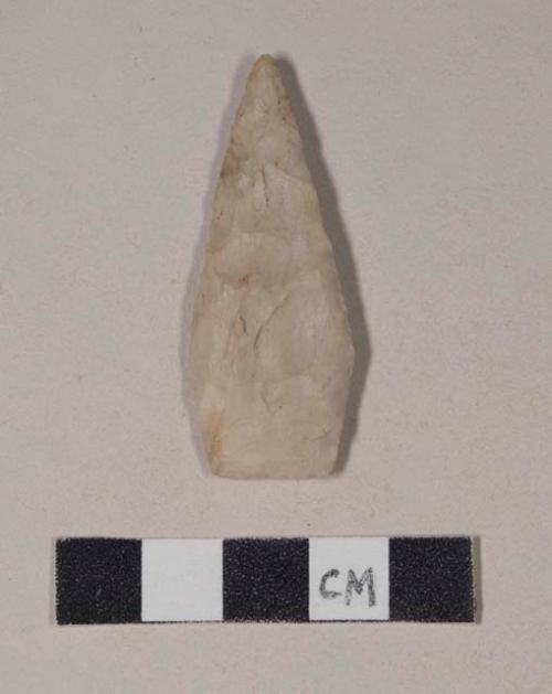 Chipped stone, projectile point, lanceolate