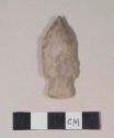 Chipped stone, projectile point, side-notched