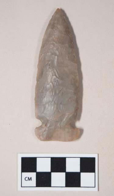 Chipped stone, projectile point, side-notched