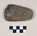 Ground stone celt or axe