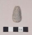 Chipped stone, projectile point, lanceolate