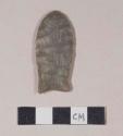 Chipped stone, projectile point, side-notched