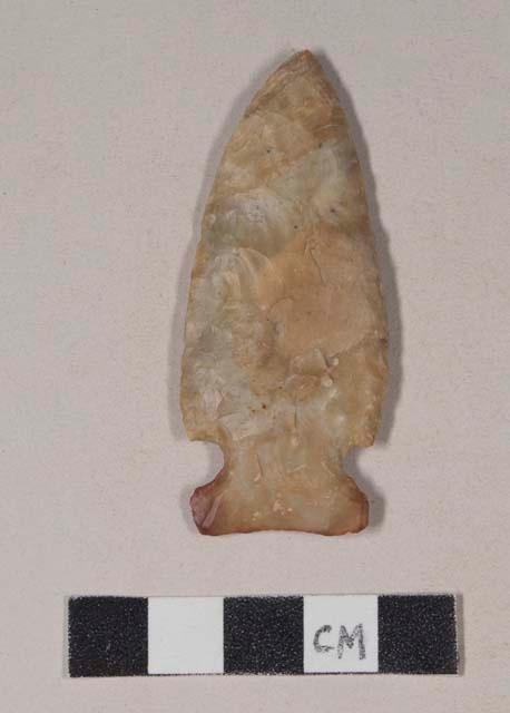 Chipped stone, projectile point, side-notched