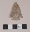 Chipped stone, projectile point, corner-notched