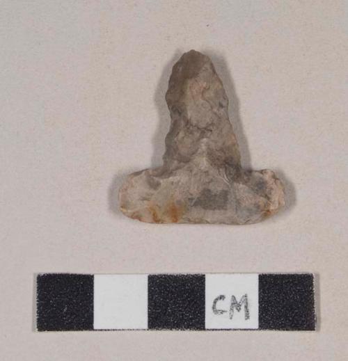 Chipped stone, perforator, possibly reworked from another tool