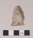 Chipped stone, projectile point, side-notched, partially serrated