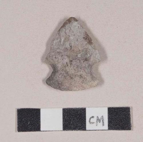 Chipped stone, projectile point, corner-notched