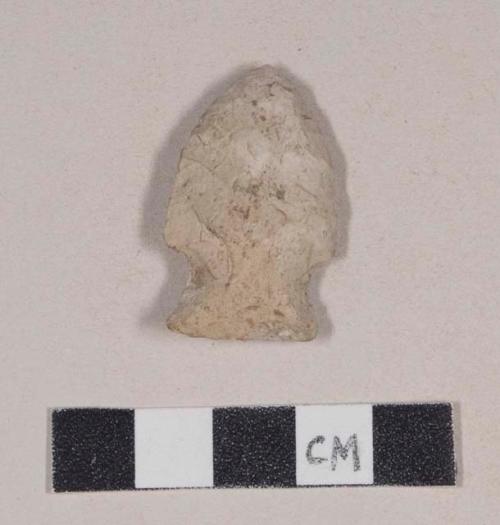 Chipped stone, projectile point, corner-notched