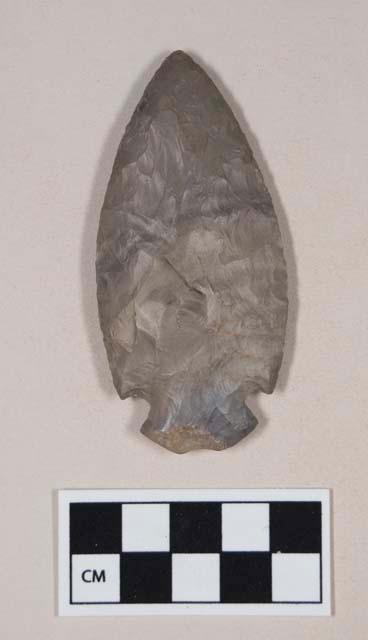 Chipped stone, projectile point, corner-notched