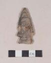 Chipped stone, projectile point, corner-notched