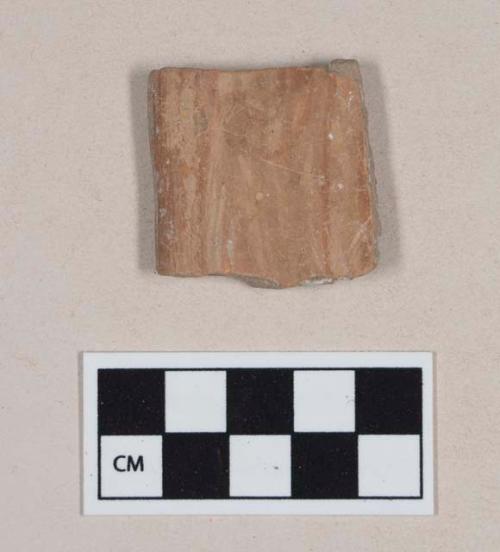 Buff-Brown Polished Ware, rim sherd