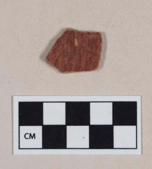 Polished Monochrome Ware, Red, body sherd